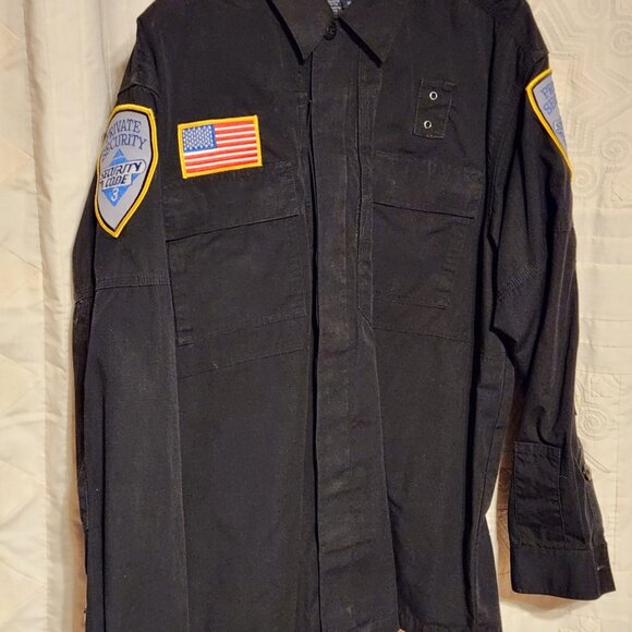 🛡️ 5.11 Tactical Series Black Security Shirt/Jacket XL - Picture 6 of 6